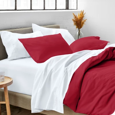 Double Brushed Duvet Set - Ultra-Soft, Easy Care By Bare Home 4 Double Brushed Duvet Set - Ultra-Soft, Easy Care By Bare Home - Image 4