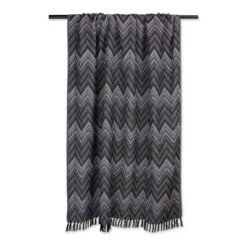 50"x60" Zig-Zag Chevron Throw Blanket - Design Imports