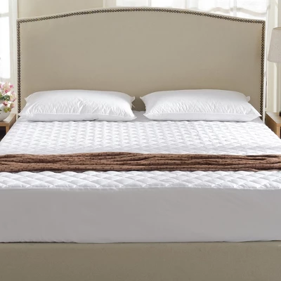 Cheer Collection Quilted Mattress Pad With 15" Deep Fitted Skirt 7 Cheer Collection Quilted Mattress Pad With 15" Deep Fitted Skirt - Image 7