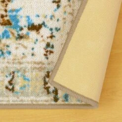 Distressed Medallion Traditional Border Indoor Area Rug Or Runner Rug By Blue Nile Mills -Bedding Discounts GUEST 89d5177d ca78 47cd af2b baf171f31e4a