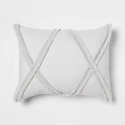 4pc Clipped Stripe Poms Comforter Bedding Set - Threshold™ 10 4pc Clipped Stripe Poms Comforter Bedding Set - Threshold™ -Bedding Discounts GUEST 8d139982 3828 47ac 895d 4255d7a3549e