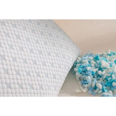 Comfort Cooling Adjustable Shredded Foam Pillow 2 Comfort Cooling Adjustable Shredded Foam Pillow - Image 2