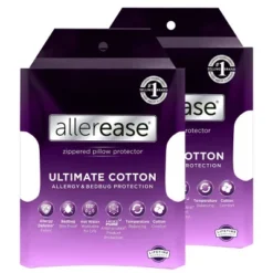 AllerEase 2pk Ultimate Pillow Protector -Bedding Discounts GUEST 8db22e25 236b 4151 ab71 804fadf62214