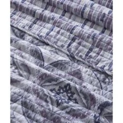 Blue Loom 3pc Sabra Quilt Set Lilac/Gray -Bedding Discounts GUEST 8e49f8a1 8493 43f5 9e2f 8767c3843ebc
