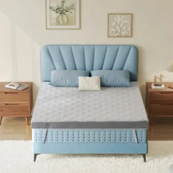 Dyonery 3" Twin XL Size Extra Firm Mattress Topper,High-Density Foam Mattress Pad With Removable Cover,No Smell,for Back Pain Relieving, 80'' X 60" -Bedding Discounts GUEST 8fbb1fba 5ca3 4420 a43f 564101501fec