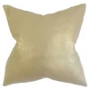 Gold Sequin Square Throw Pillow (18"x18") - The Pillow Collection