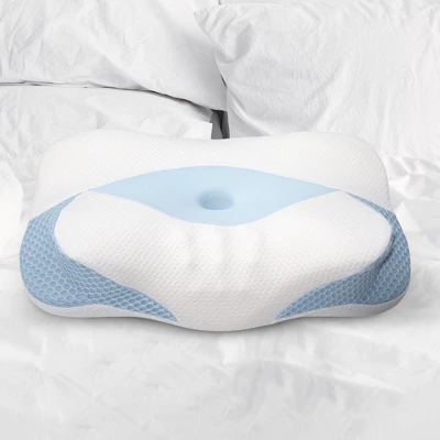 Cheer Collection Cervical Memory Foam Pillow For Neck Support, Orthopedic Contour Design, 24"x14"x5.2" 5 Cheer Collection Cervical Memory Foam Pillow For Neck Support, Orthopedic Contour Design, 24"x14"x5.2" - Image 5