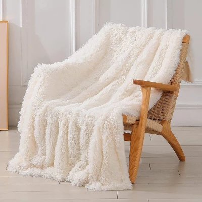 Kate Aurora Regal Luxe Oversized Ultra Soft & Fuzzy Lined Accent Throw Blanket - 50 In. W X 70 In. L 8 Kate Aurora Regal Luxe Oversized Ultra Soft & Fuzzy Lined Accent Throw Blanket - 50 In. W X 70 In. L - Image 8
