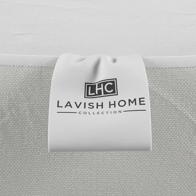 Mattress Cover-Made From Hypo-Allergenic Bamboo Fiber Rayon-Skirted Bed Protector, Breathable Pad With Fitted No Slip Corners By Lavish Home (XL Twin) 6 Mattress Cover-Made From Hypo-Allergenic Bamboo Fiber Rayon-Skirted Bed Protector, Breathable Pad With Fitted No Slip Corners By Lavish Home (XL Twin) - Image 6