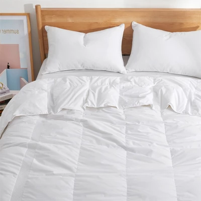 Peace Nest Breathable Lightweight White Down Comforter Duvet Insert, Oversized Blanekt 6 Peace Nest Breathable Lightweight White Down Comforter Duvet Insert, Oversized Blanekt - Image 6