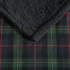 50"x60" Mountain Pine Throw Blanket Tartan Green - Eddie Bauer: Cotton Flannel, Lightweight, Machine Washable -Bedding Discounts GUEST 97090f93 5c89 491c a3b8 0d970bb4e0d0