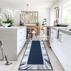 Coucheta Area Rug, Gray Washable Rug, Bordered Entryway Rug, For Home Modern Bedroom Rug, Non-Slip Low Pile Carpet, Foldable Kitchen Rugs -Bedding Discounts GUEST 977f2353 0483 492a 9382 de10f92fe93d