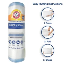 Arm & Hammer Soft Cooling Comfort Sleep Pillow -Bedding Discounts GUEST 9a16338c 464a 4063 904e 0047283448b7