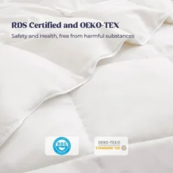 Peace Nest White Goose Down Comforter Duvet Insert Soft 360 Thread Count Fabric -Bedding Discounts GUEST 9a97ac49 e300 4e6a 9610 cc66c64a3021