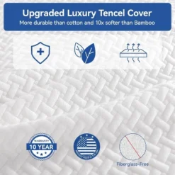 Dyonery 8/10 Inch Extra Firm Memory Foam Mattress , Premier Cooling Green Tea/Gel Bed-Mattress In Box, Deep Sleep Firm Mattresses -Bedding Discounts GUEST 9ce68468 7bb4 4b26 90b0 0b54d72846df