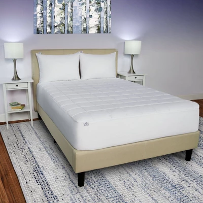 Allerease Total Allergy Defense Waterproof Machine Washable Mattress Pad 6 Allerease Total Allergy Defense Waterproof Machine Washable Mattress Pad - Image 6