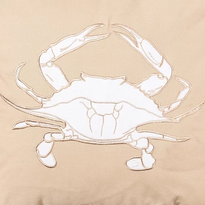 C&F Home Seaside Crab Applique Throw Pillow 2 C&F Home Seaside Crab Applique Throw Pillow - Image 2