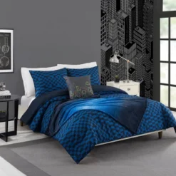 Teen Comforter Set Tonal Blue - Makers Collective -Bedding Discounts GUEST 9f4a94cf ac60 4c6e a0ea bf6d3e4dd41f