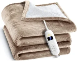 Heated Blanket With Hand Controller - Machine Washable Electric Blanket With 10 Heating Settings And Auto Shut-Off (50 X 60) - MedicaKingUsa -Bedding Discounts GUEST 9fa2a316 f2ce 4578 a7fe fd51d41d2711