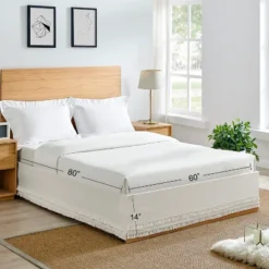 Sweet Jojo Designs Dust Ruffle Queen Bed Skirt Boho Fringe Ivory -Bedding Discounts GUEST 9ffbec48 3315 4f1f 8fe6 9805f74a4938