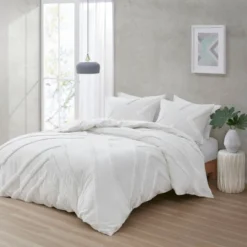 Jasper Cotton Chenille Duvet Cover Set - Urban Habitat