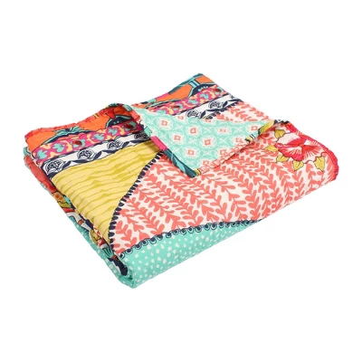 Jules Bohemian Quilted Throw - Levtex Home 2 Jules Bohemian Quilted Throw - Levtex Home - Image 2