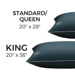 100% Cotton Sateen Cool And Crisp Pillow Protector -Bedding Discounts GUEST a33340b4 55b6 43f7 a747 0c961ba60f58