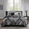 Madison Park 6pc Adela Reversible Coverlet Set
