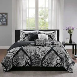Madison Park 6pc Adela Reversible Coverlet Set