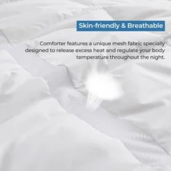Puredown Lightweight Breathable 75% White Down Comforter Duvet Insert, Cooling Oversized Blanket -Bedding Discounts GUEST a70417e9 fa23 4034 8fd6 4f18865d6a43