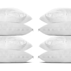 The Grand Zippered Poly/Cotton Pillow Protector Set Of 8 White -Bedding Discounts GUEST a7ab7b9b a738 45f0 baea d0d05ab466dd