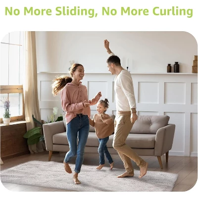 12 Pcs Non Slip Rug Grippers, Reusable Carpet Tape For Area Rugs, Rug Pads Stickers For Hardwood Floors, Anti Curling Mat Holders 2 12 Pcs Non Slip Rug Grippers, Reusable Carpet Tape For Area Rugs, Rug Pads Stickers For Hardwood Floors, Anti Curling Mat Holders - Image 2