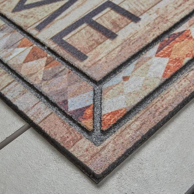 1'6"x2'6" Rustic 'Home Sweet Home' Doorscapes Mat - Mohawk 1 1'6"x2'6" Rustic 'Home Sweet Home' Doorscapes Mat - Mohawk