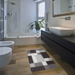 World Rug Gallery Modern Boxes Design Anti Fatigue Standing Mat -Bedding Discounts GUEST aa3664e6 274a 4f16 8293 267ba14cd91c