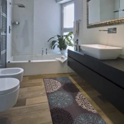 World Rug Gallery Contemporary Modern Floral Anti Fatigue Standing Mat -Bedding Discounts GUEST abb3b180 1e54 48e5 ac93 323b4dd19076