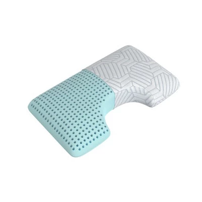 Bella Ice Curve Pillow With Phase Change Cooling Cover 2 Bella Ice Curve Pillow With Phase Change Cooling Cover - Image 2