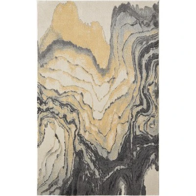 Bleecker Modern Watercolor Area Rug 1 Bleecker Modern Watercolor Area Rug