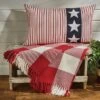 Park Designs Buffalo Check Throw - Red