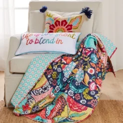 Jules Bohemian Quilted Throw - Levtex Home 7 Jules Bohemian Quilted Throw - Levtex Home -Bedding Discounts GUEST b2dfe158 a8c9 4b32 9236 957b2324c6b5