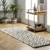 NuLOOM Alyson Modern Abstract Soft Shag Fringe Area Rug