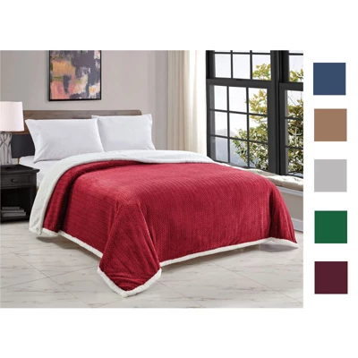 Plush And Extra Comfy Chevron Braided Microplush Jacquard Faux Shearling Blanket 1 Plush And Extra Comfy Chevron Braided Microplush Jacquard Faux Shearling Blanket