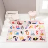 Eric Carle Alphabet Area Kids' Rug (4'11"x6'6") Pink - Home Dynamix
