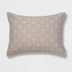 5pc Printed Geo Comforter Set Assorted Beiges - Threshold™ -Bedding Discounts GUEST b5d36f93 7b63 42bc acd0 5ff00a60785d