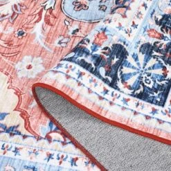 Area Rug,Rugs For Living Room,Washable Vintage Rug,Non-Slip Low Pile Throw Soft Rugs With Rubber Backing,Washable Rugs,Kitchen Rugs -Bedding Discounts GUEST b62be78d 31ab 4e83 96f5 431fb25861ba