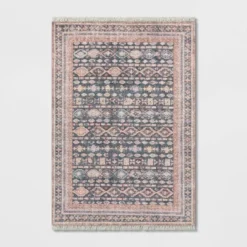 Alexandra Floral Printed Border Persian Rug Blush - Opalhouse™ -Bedding Discounts GUEST b64cccec 5c26 44cb bb19 1be2036f9757