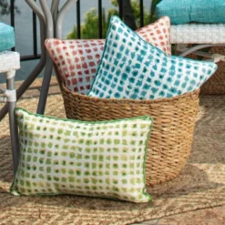 2pc Outdoor/Indoor Alauda Over-Sized Rectangular Throw Pillow - Pillow Perfect -Bedding Discounts GUEST b66d1517 3f55 4ff3 b95e ddb6ed9de224