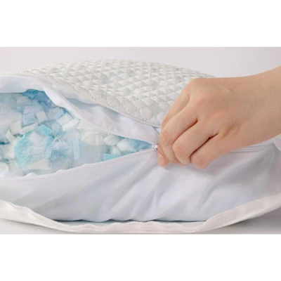 Comfort Cooling Adjustable Shredded Foam Pillow 5 Comfort Cooling Adjustable Shredded Foam Pillow - Image 5