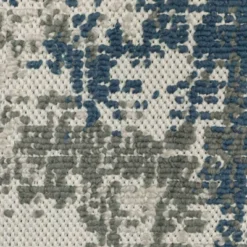 Trinity Modern Distressed Abstract Patio Area Rug Beige/Blue - Captiv8e Designs -Bedding Discounts GUEST b92a10d9 8e90 487f 8650 ab1a92d9b2f5