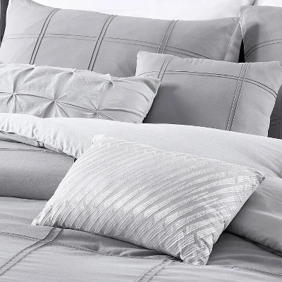 Femi Enzyme Washed Embroidered Comforter Set - Geneva Home Fashion 2 Femi Enzyme Washed Embroidered Comforter Set - Geneva Home Fashion - Image 2