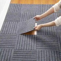 DSVIMOY Carpet Tiles, 12"*12" Soft Padded Floor Tiles For Living Room Kitchen Bedroom, Gray, 11.81"*11.81"*0.16" 7 DSVIMOY Carpet Tiles, 12"*12" Soft Padded Floor Tiles For Living Room Kitchen Bedroom, Gray, 11.81"*11.81"*0.16" -Bedding Discounts GUEST b95abe9f ffc5 4599 a875 409ee274dc61